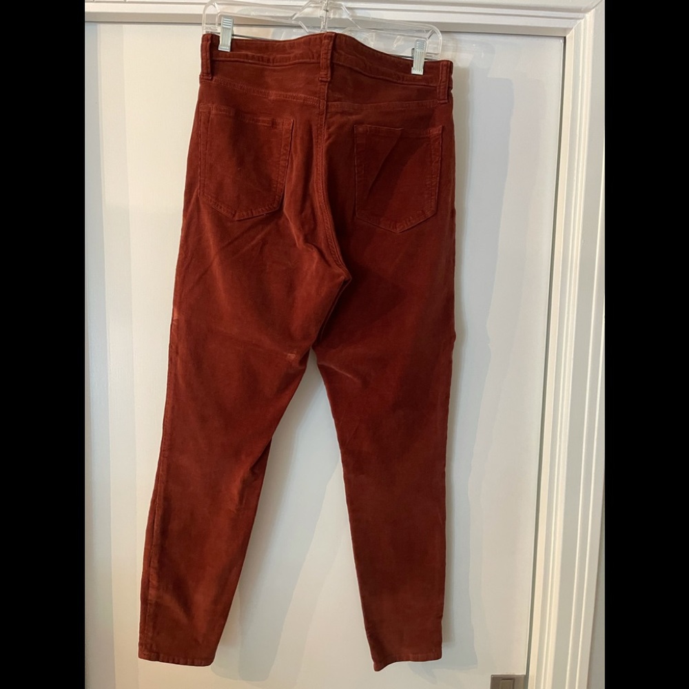 NWOT Lucky Brand Outfit Bundle - Rust Cord Jacket, Matching Jeans, Tee and Belt - Picture 12 of 13